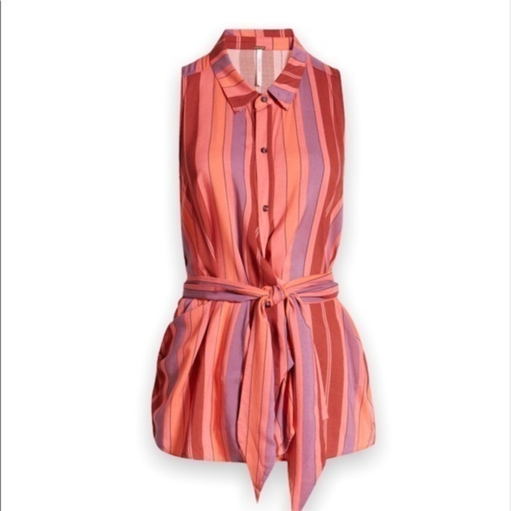 FREE PEOPLE STRIPE TOP